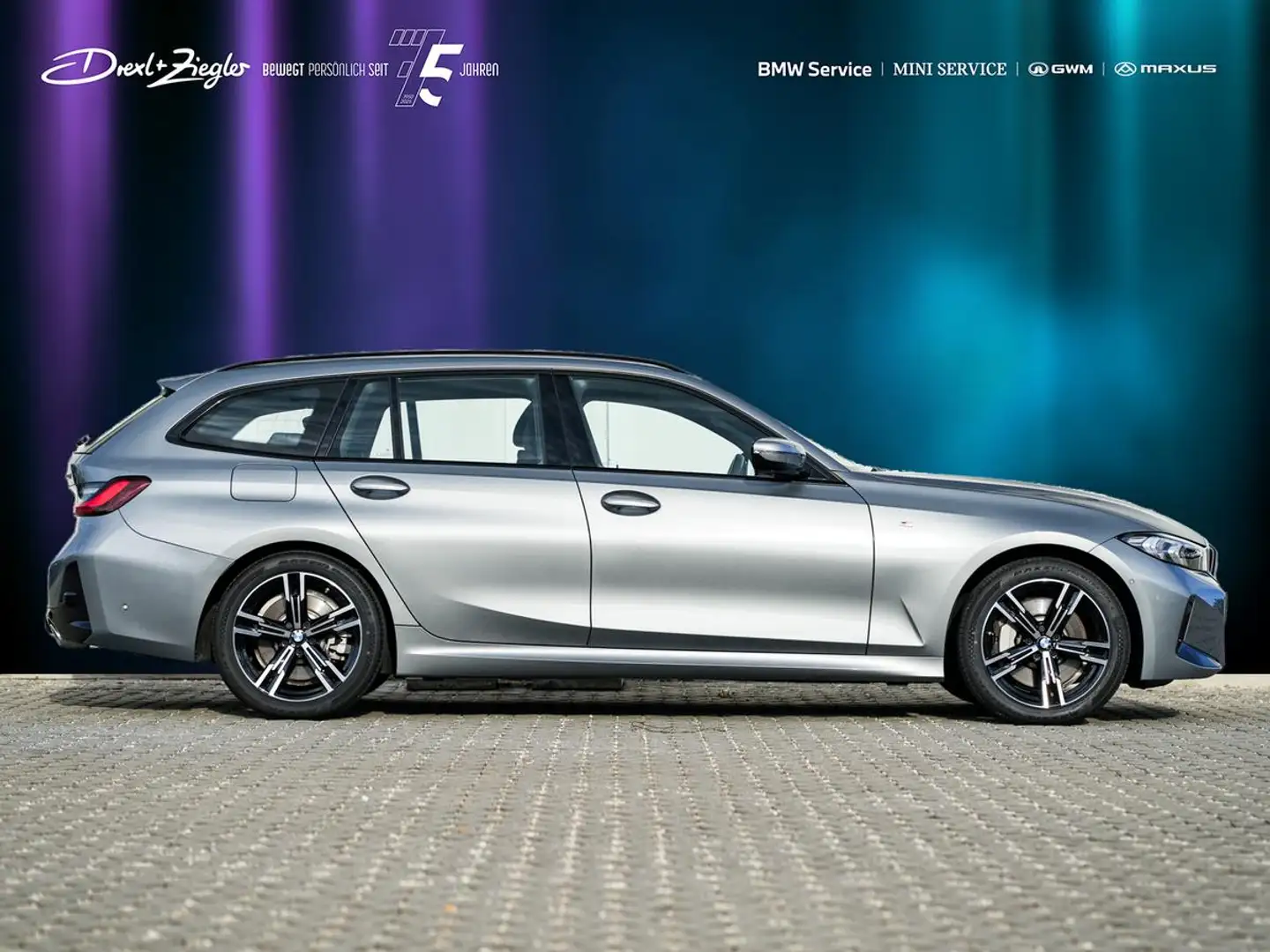 BMW 330 i xDrive Touring M Sport ACC HiFi Navi ParkAs Gri - 2