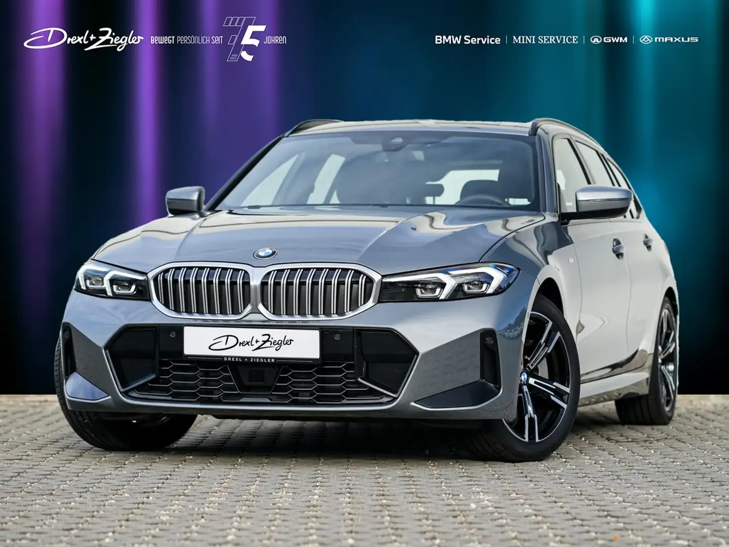 BMW 330 i xDrive Touring M Sport ACC HiFi Navi ParkAs Gri - 1