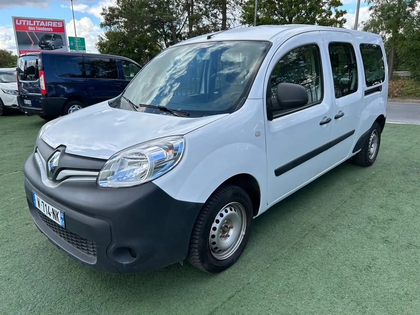 Renault Kangoo Cabine Approfondie 5 places (8.325 HT) 1.5 dCi 90ch Blanc - 1