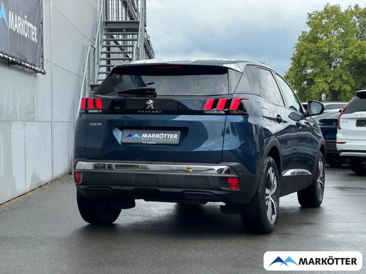 Peugeot 3008 Allure Pack 1.2 PureTech 130 EU6d SHZ/BLIS Bleu - 2