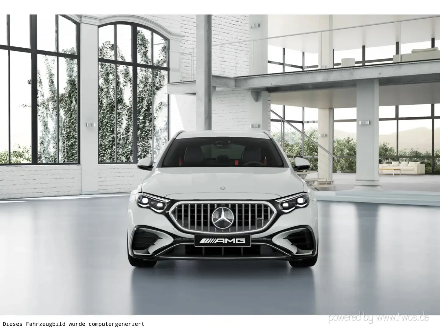 Mercedes-Benz E 53 AMG Mercedes-AMG E 53 Hybrid 4MATIC+ T Premium AHK Білий - 2