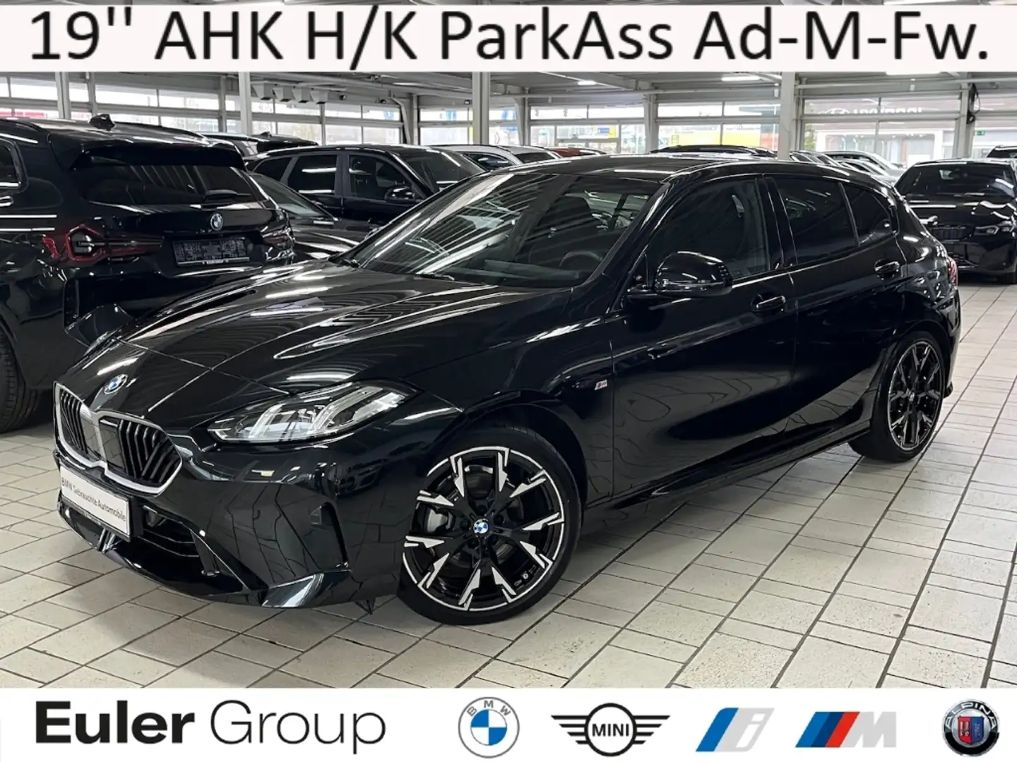 BMW 120 i M-Sport Sommer19'' AHK H/K ParkAss Ad-M-Fw. DA+ Noir - 1