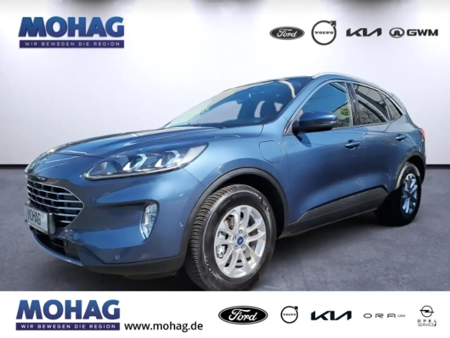 Ford Kuga Titanium X PHEV - LED ACC BLIS KAMERA AHK Blau - 1
