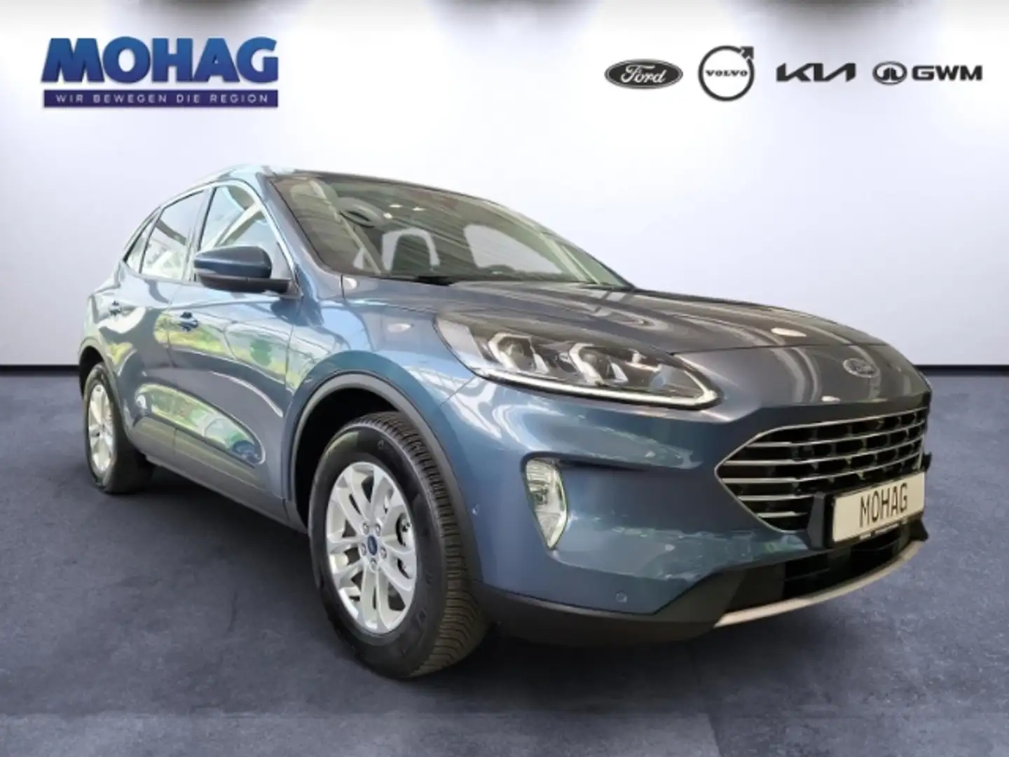 Ford Kuga Titanium X PHEV - LED ACC BLIS KAMERA AHK Blau - 2