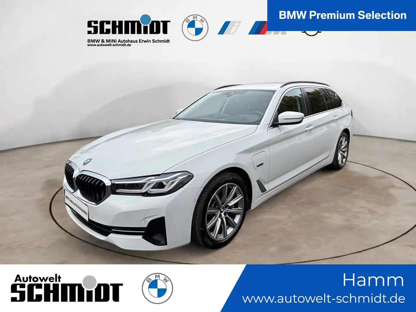 BMW 530 e Touring + 2Jahre-BPS.-GARANTIE Weiß - 1