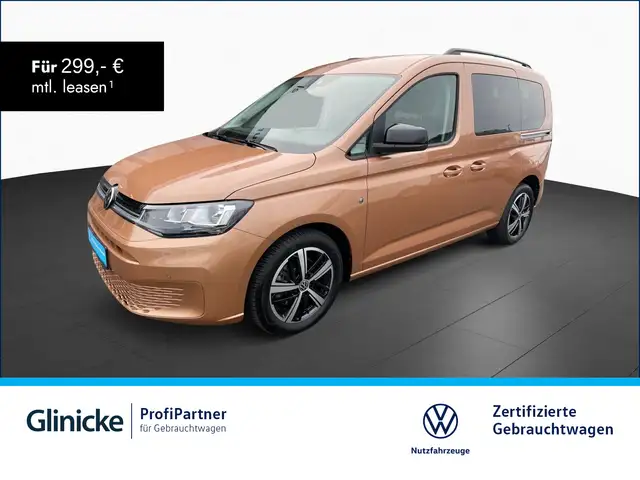 Volkswagen Caddy Life 2.0 TDI AHK H.flügeltüren Klima Sitzh