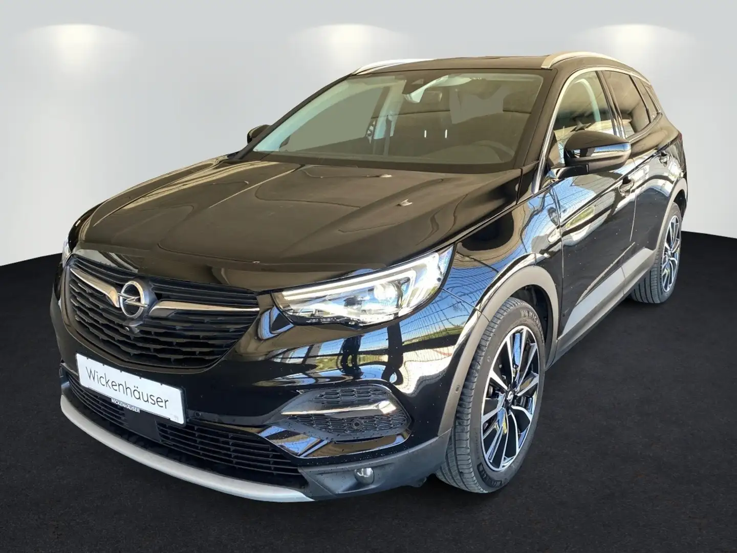 Opel Grandland 1.6 Hybrid Ultimate VOLLAUSSTATTUNG!!! Zwart - 2