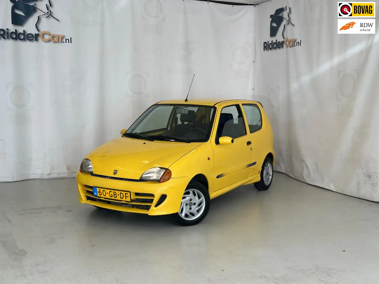 Fiat Seicento 1100 ie Hobby|VELGEN|GETINT GLAS|STARTBLOKKERING|A Jaune - 1