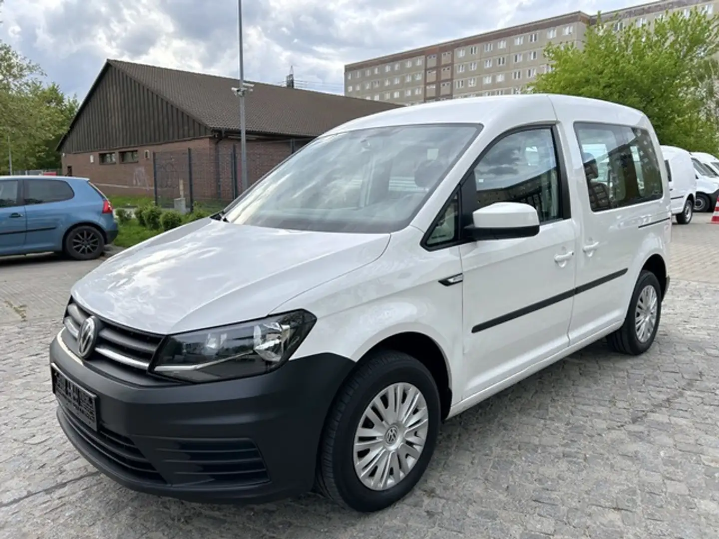 Volkswagen Caddy PKW 1.0TSI 1HAND*Klima* Білий - 1
