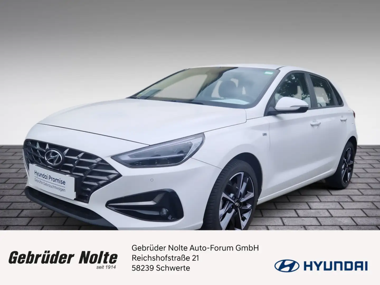 Hyundai i30 1.5 T-GDI 48V iMT TREND NAVI FACEL. LED Blanco - 1