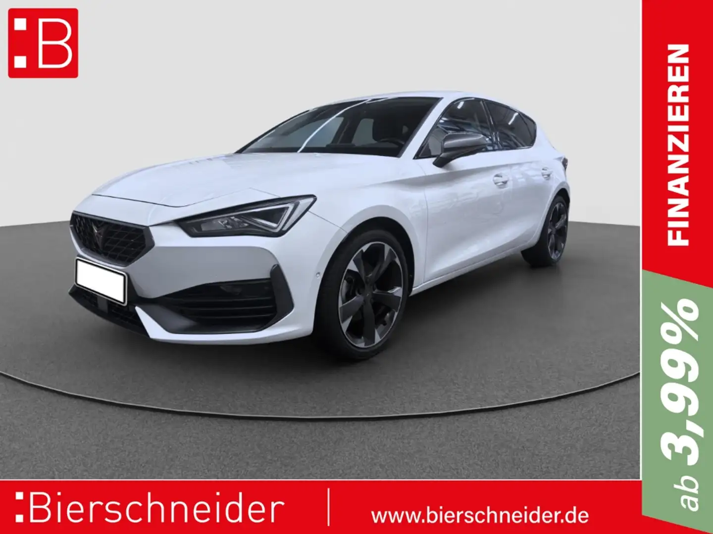 CUPRA Leon 1.5 TSI AB 240EUR NAVI ACC SHZ EAR VIEW Bílá - 1