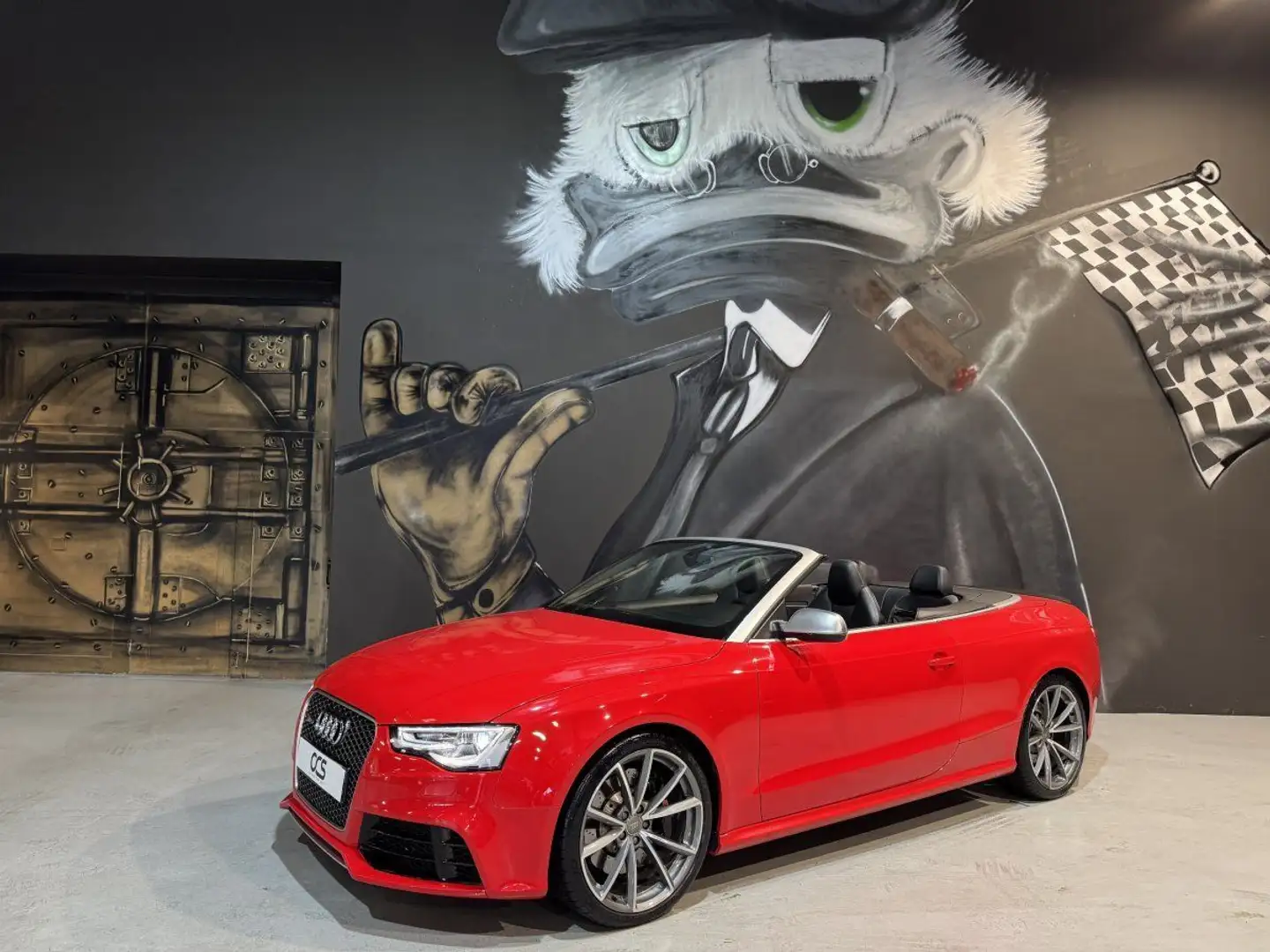 Audi RS5 4.2 FSI S TRONIC QUATTRO Cabriolet Rouge - 1