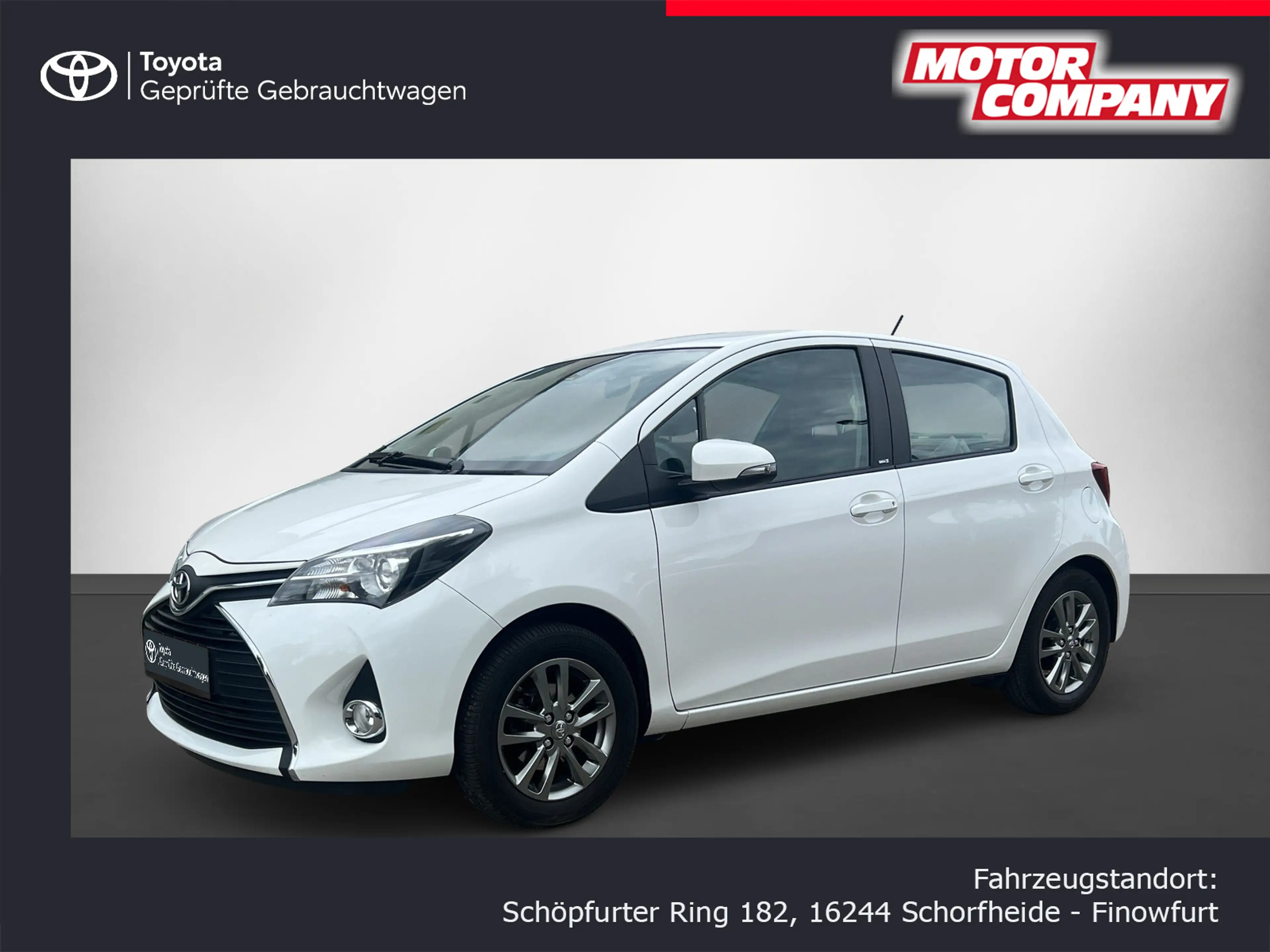 Toyota Yaris 1,3 6-Gang Edition-S Ausstattung