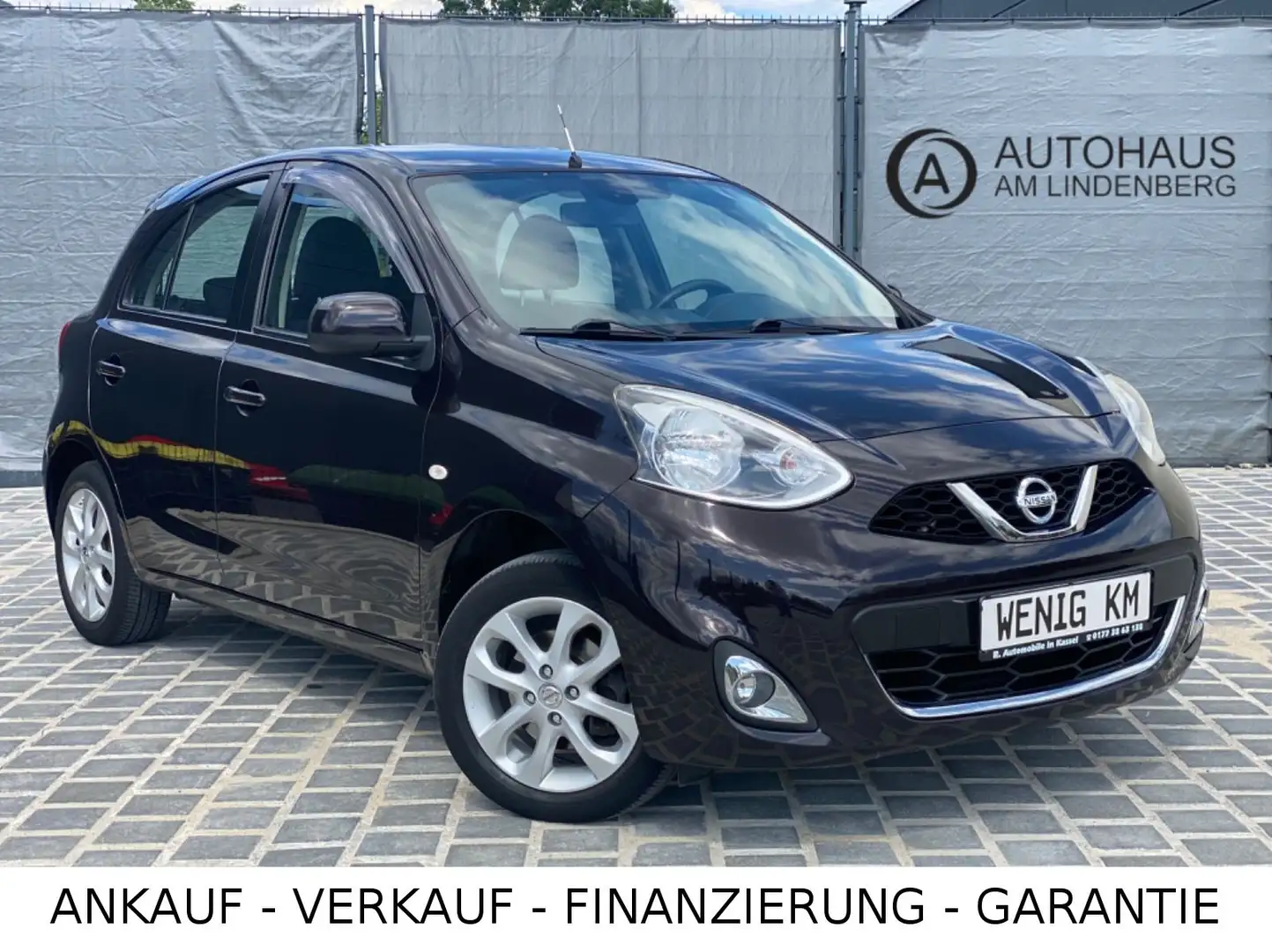 Nissan Micra Acenta*83.000KM*TEMPOMAT*KLIMAAUT.*SHZ Paars - 2