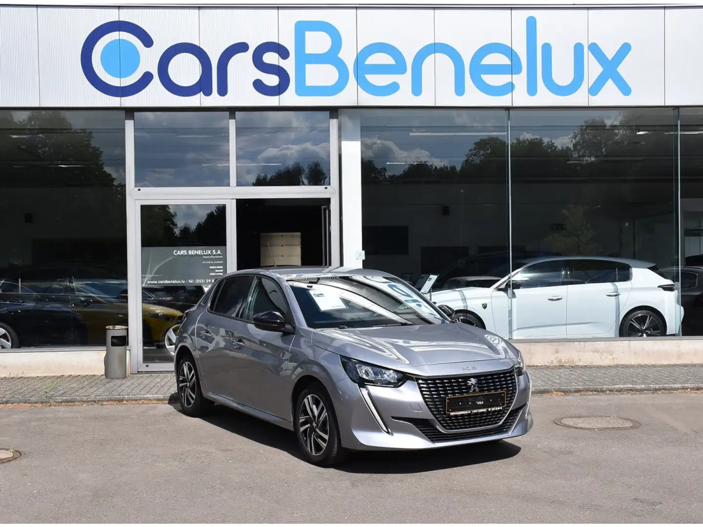 Peugeot 208 1.2 PureTech Allure REGUL GPS LANE CAM 1° MAIN Argent - 1