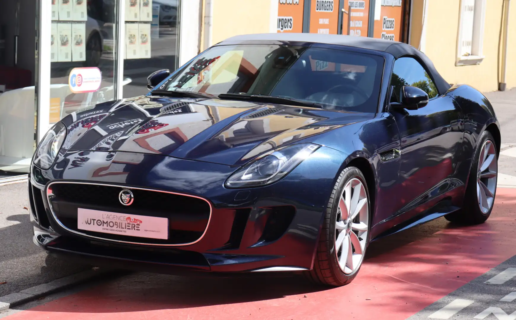 Jaguar F-Type Cabriolet 3.0 V6 340 (Suivi Jaguar, Sièges élec Blau - 2