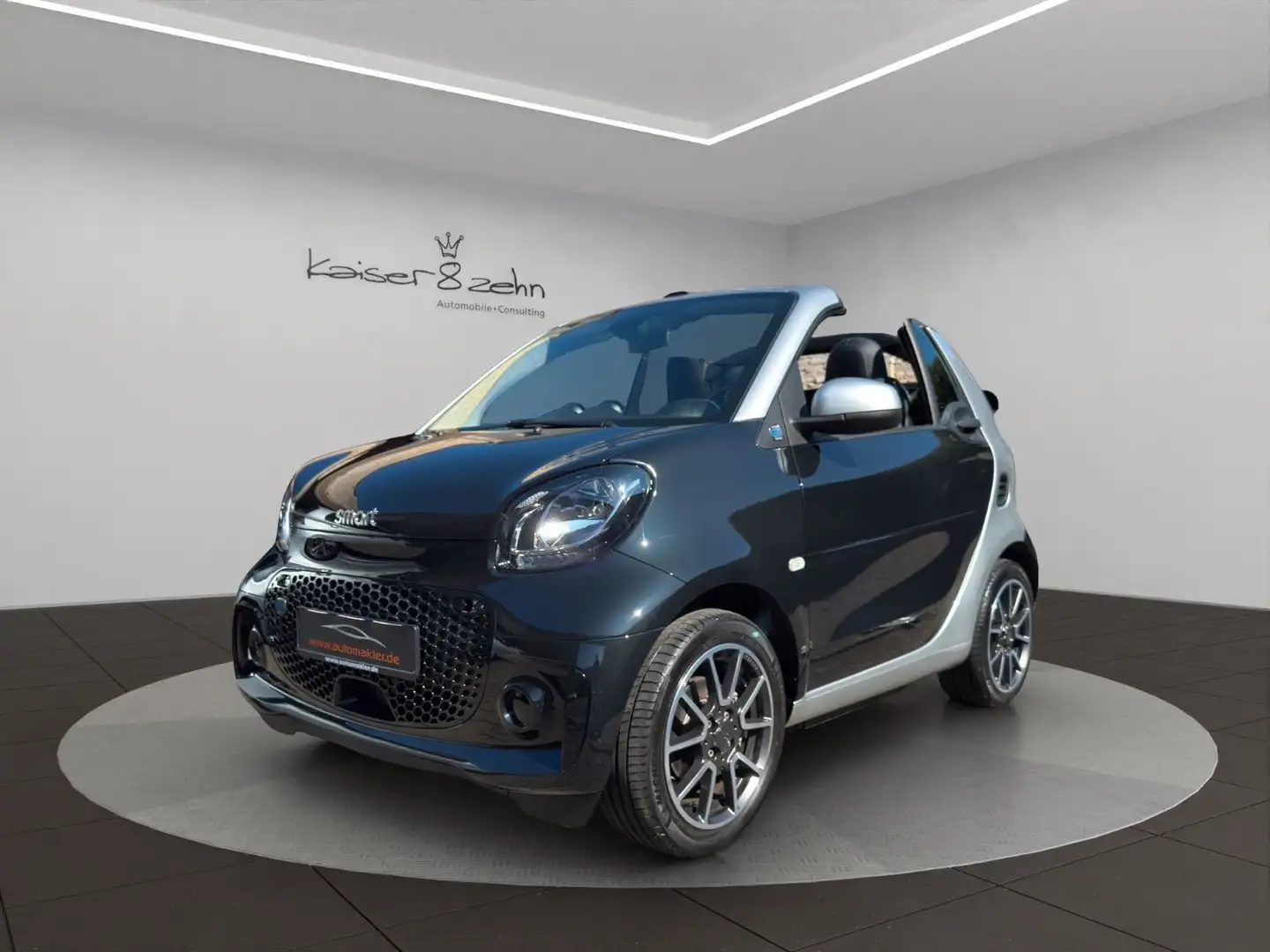 smart forTwo 453 Cabrio EQ Prime *Brabus* *CarPlay* Schwarz - 1