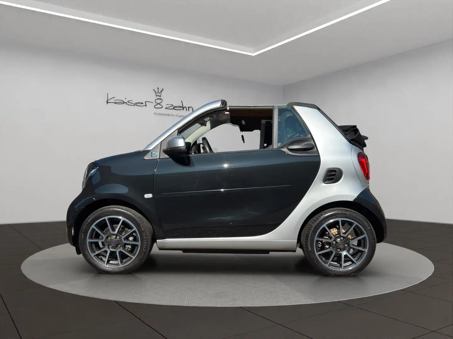 smart forTwo 453 Cabrio EQ Prime *Brabus* *CarPlay* Schwarz - 2
