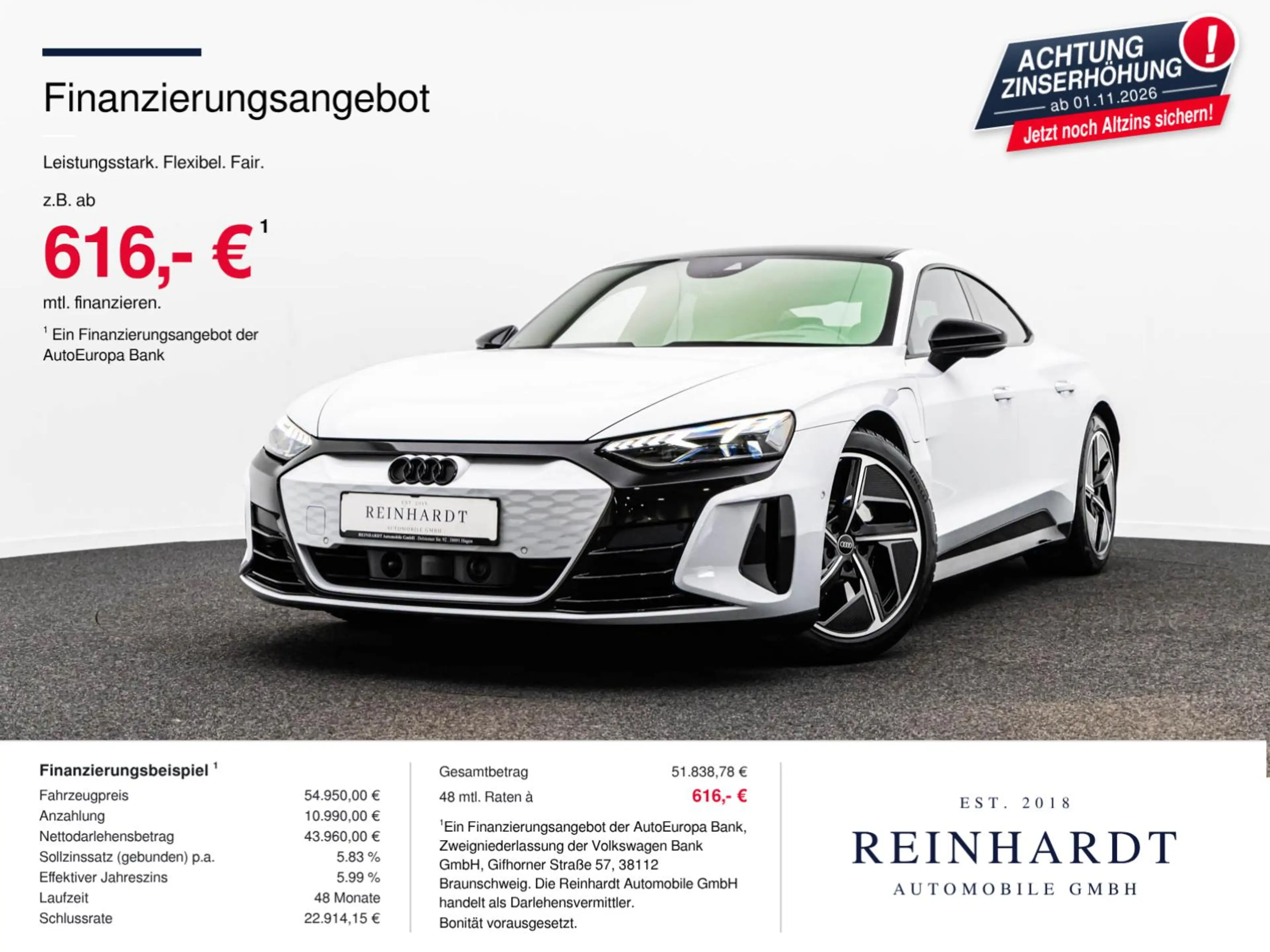 Audi e-tron GT BLACK 21Z/LASER/ACC/HuD/PANO/360°/B&O