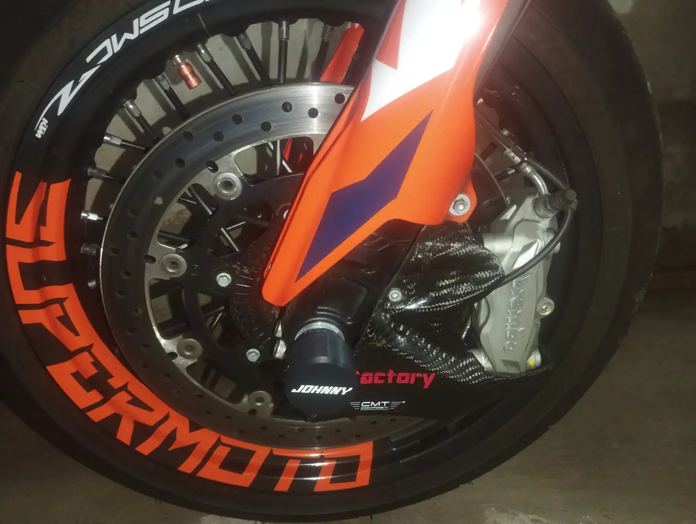 KTM 690 SMC R Supermotard Portocaliu - 2