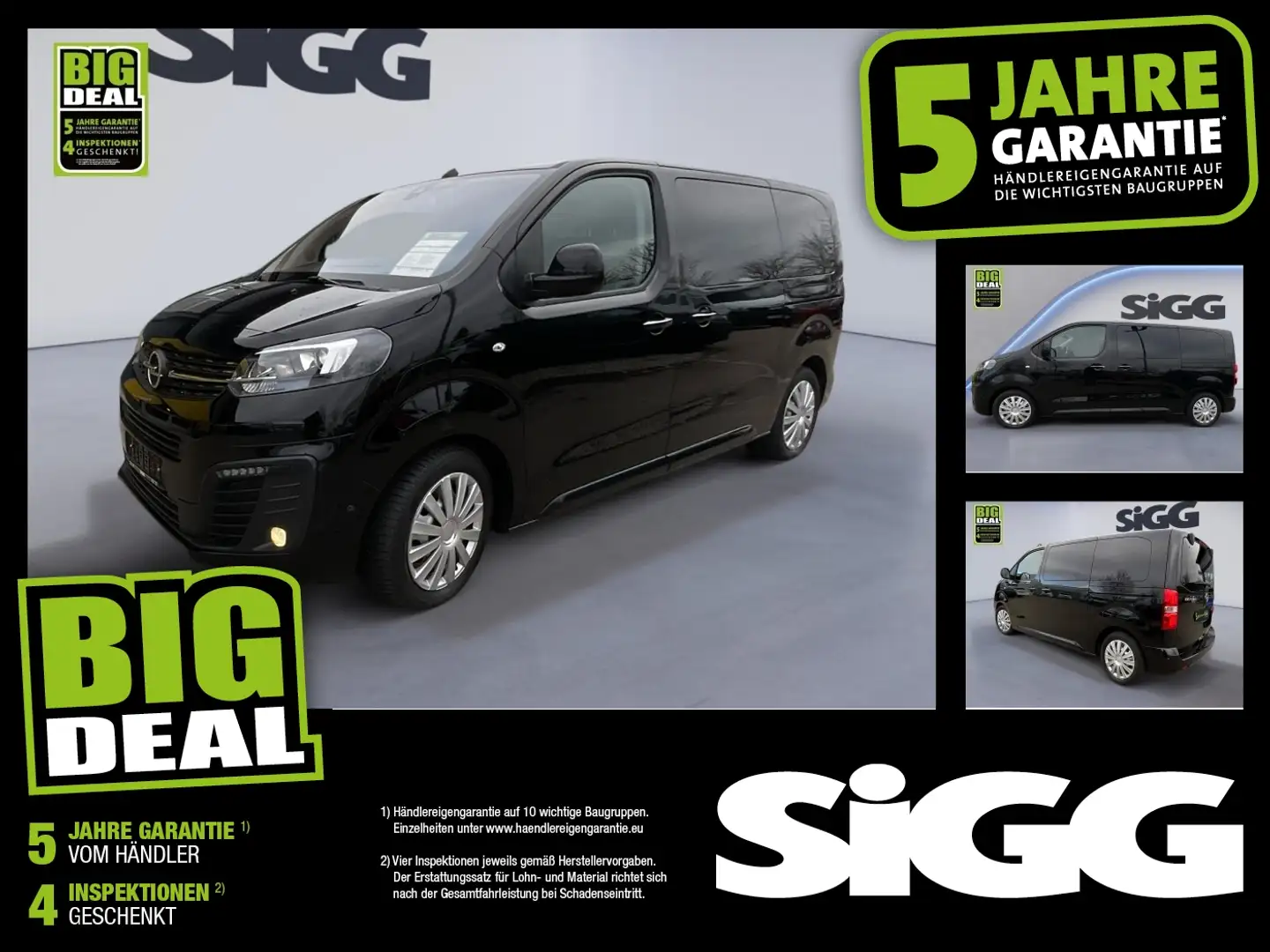 Opel Zafira Life Electric Elegance Schwarz - 1