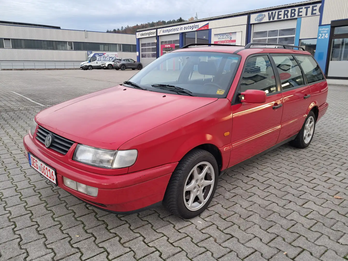 Volkswagen Passat Passat 1.9 TDI-KLIMA-81kW- Rot - 2