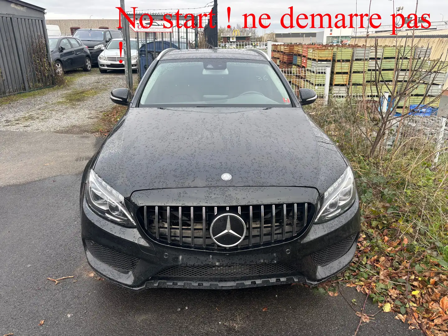 Mercedes-Benz C 220 C 220 d no start ! ne demarre pas ! Zwart - 1