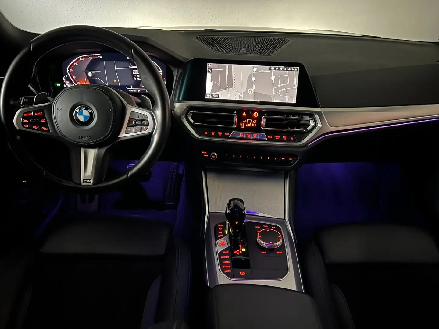 BMW 330 i xDrive M SPORT/LASER/HuD/H&K/360*/LIVE PIT Grau - 2