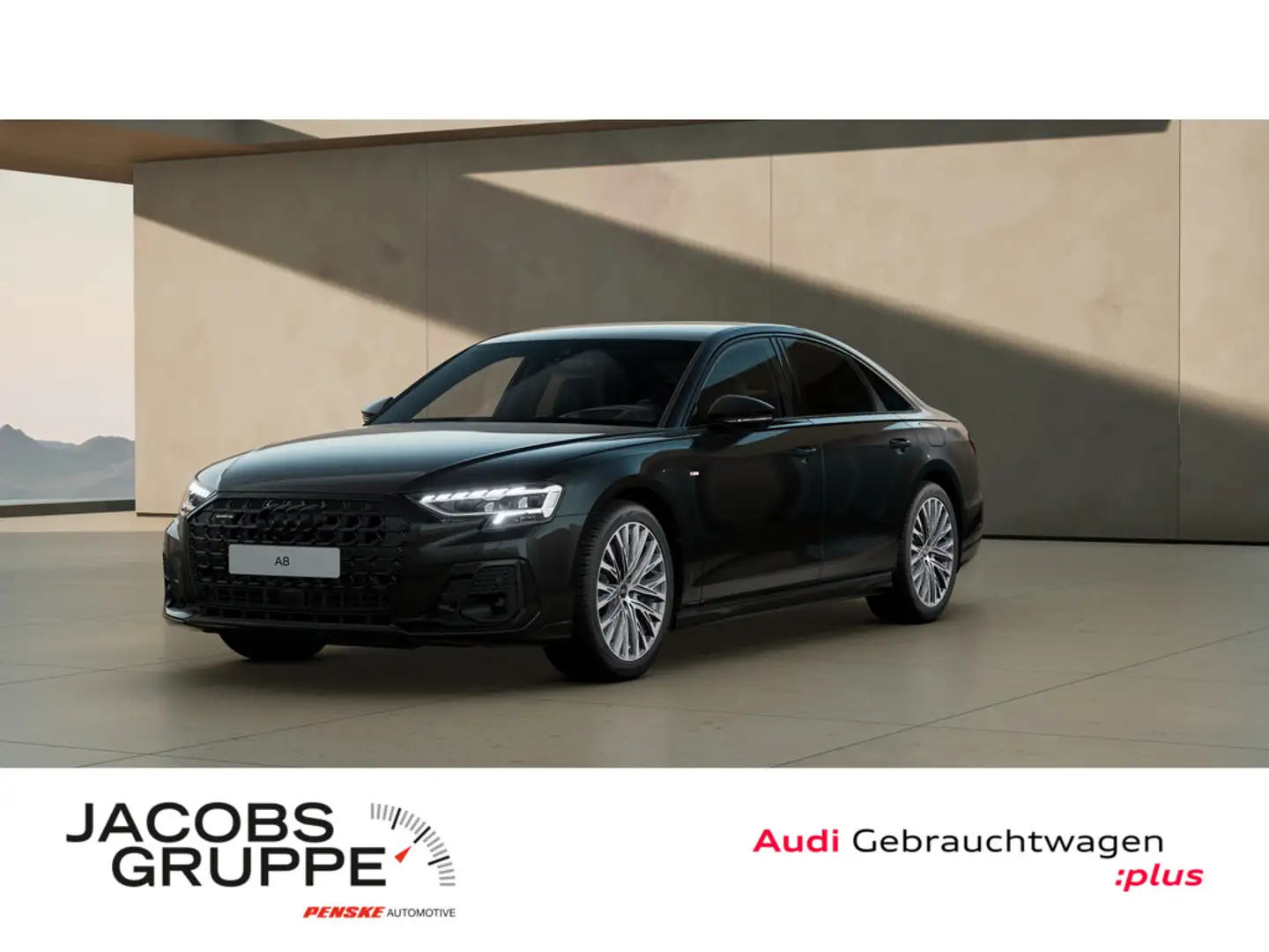 Audi A8 60TFSIe S line/All Black/Digi Matrix/360°/HuD Nero - 1