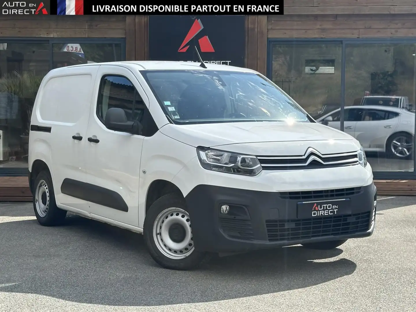 Citroen Berlingo Berlingo 1.6 BlueHDi S\u0026S - 100 III FOURGON F Blanc - 1