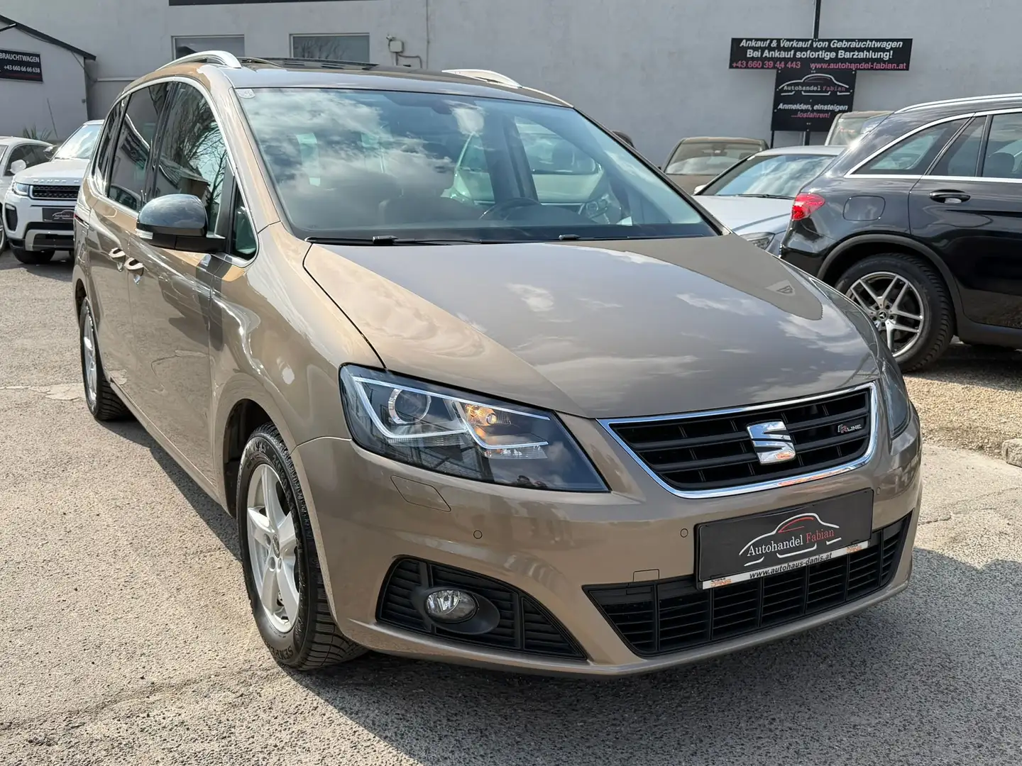 SEAT Alhambra FR-Line 2,0 TDI Allrad Autom. 184PS 5Sitze PICKERL Beige - 1