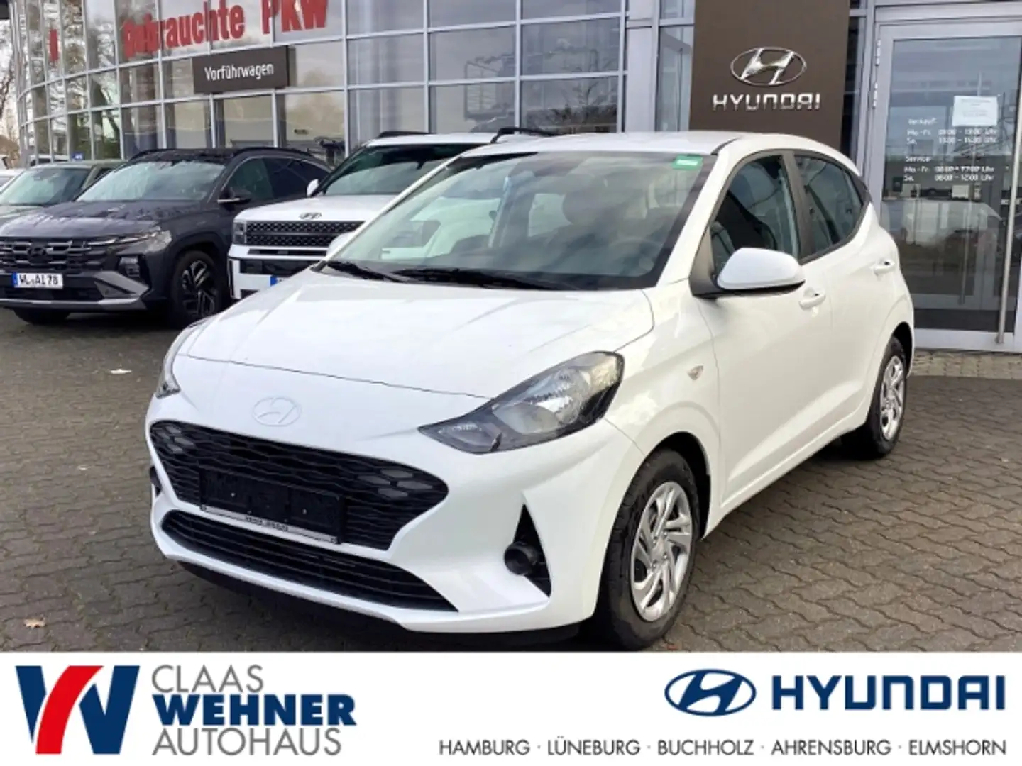 Hyundai i10 Select MY25 1.0 Benzin (63 PS) 5-MT 2WD EU6e Weiß - 1