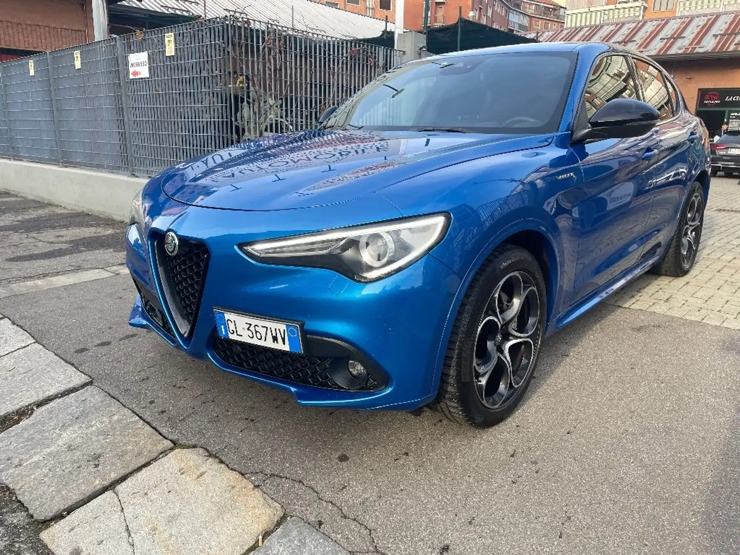 Alfa Romeo Stelvio 2.2 Turbodiesel 210 CV AT8 Q4 Veloce Blu/Azzurro - 1