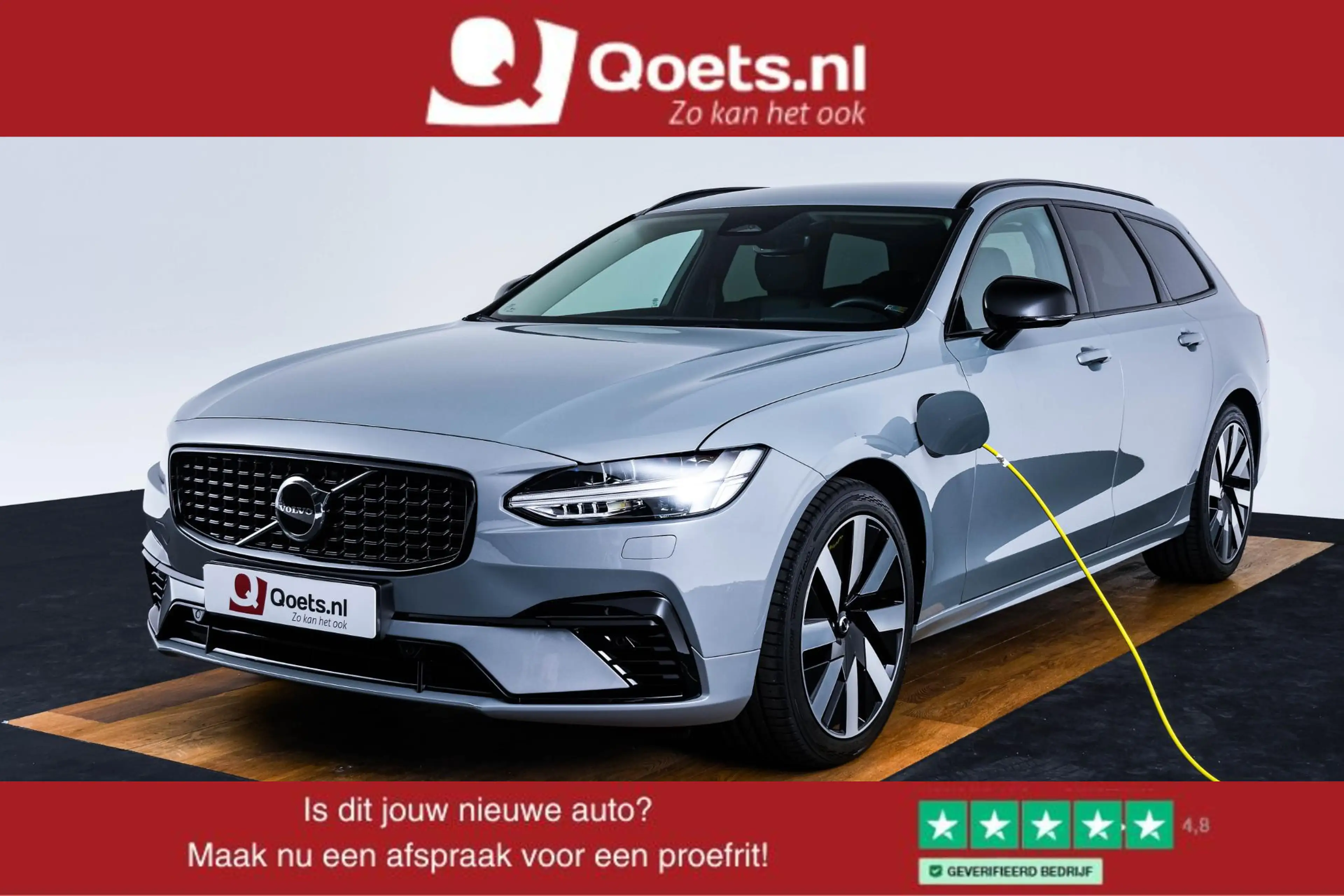 Volvo V90 2.0 T6 Plug-in hybrid AWD Plus Dark Trekhaak - Ada