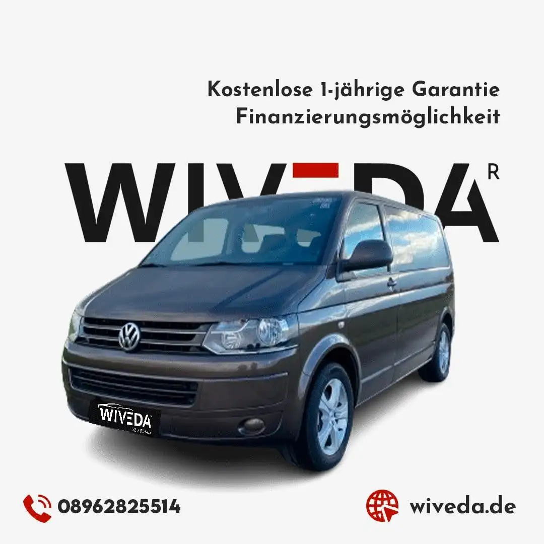 Volkswagen T5 Multivan Comfortline 2.0 TDI AHK~SHZ~KLIMA Hnědá - 1