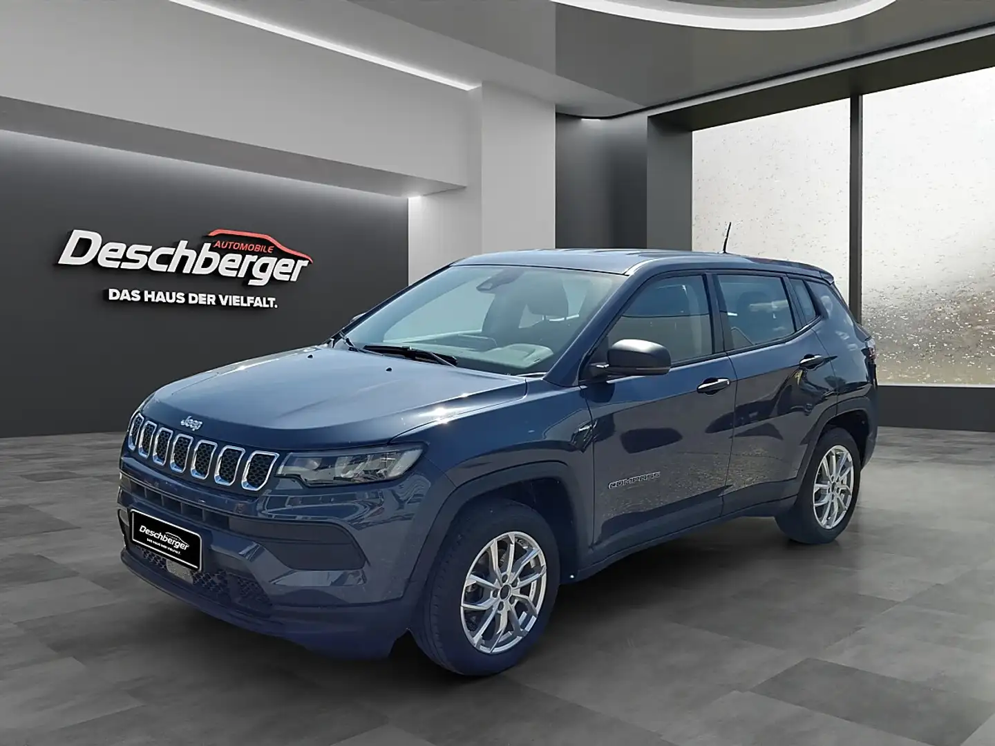 Jeep Compass 1.3 Multiair Sport T4 FWD 6MT Blau - 1