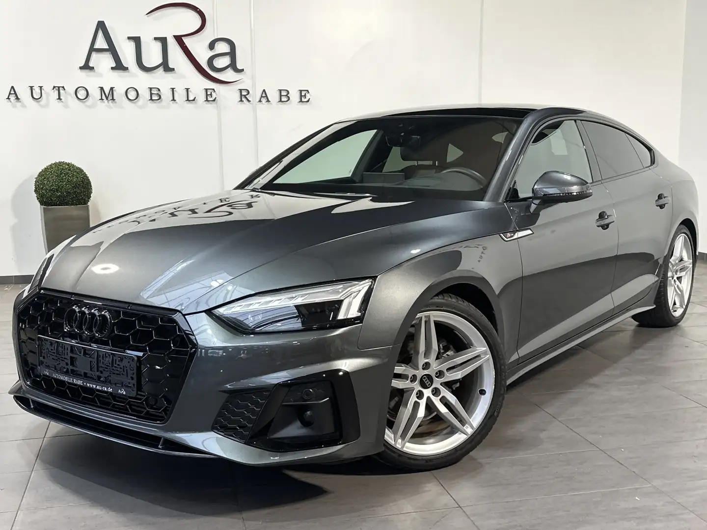 Audi A5 SpB 35 TFSI S-Line NAV+MATRIX+PANO+HUD+B&O+SH Серый - 1
