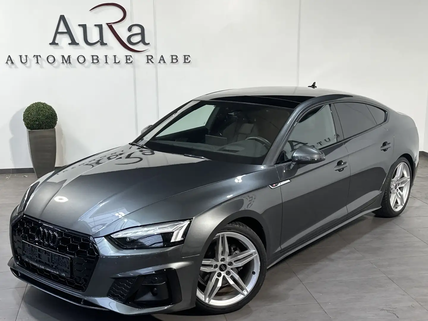 Audi A5 SpB 35 TFSI S-Line NAV+MATRIX+PANO+HUD+B&O+SH Серый - 2