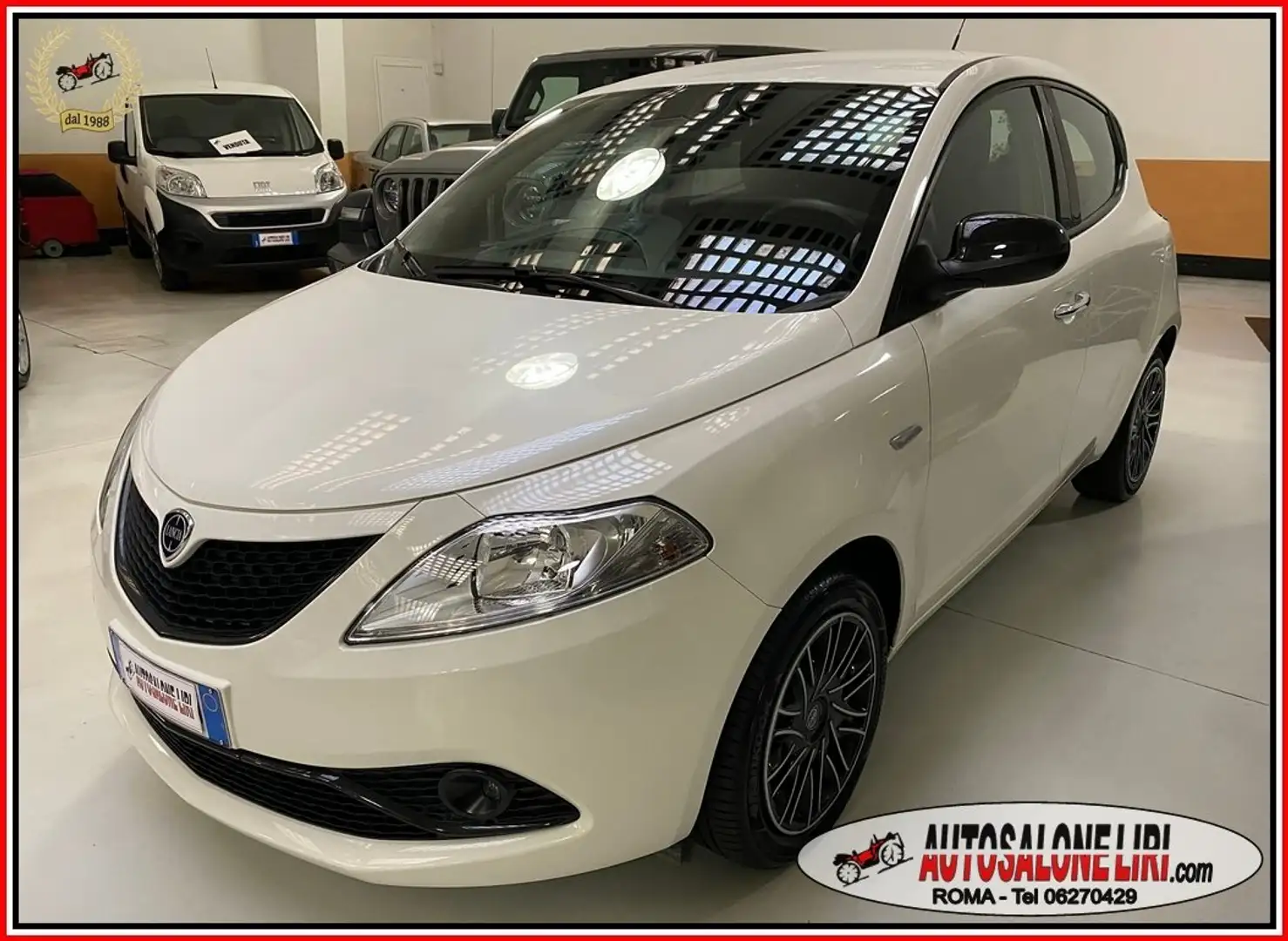 Lancia Ypsilon 1.2 69cv GOLD EURO6 NEOPATENTATI Blanc - 1