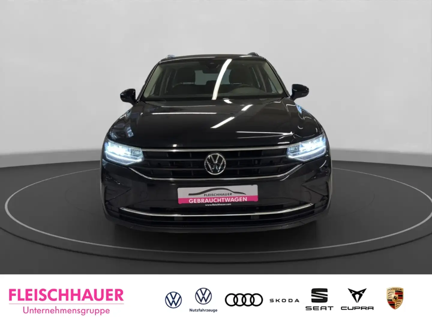 Volkswagen Tiguan Life 2.0 TDI Navi+LED+AHK+Kamera+ACC+17''+PDC Schwarz - 2