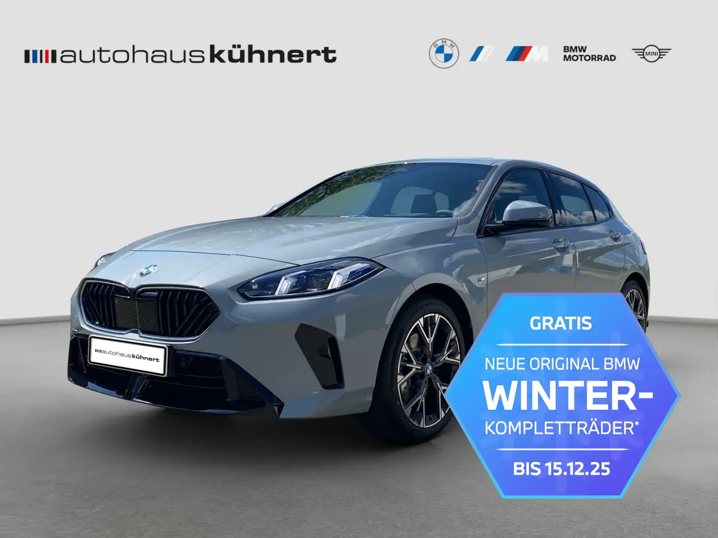 BMW 118 d UPE 48.860 EUR ///M Sportpaket ACC HUD Navi Gris - 1