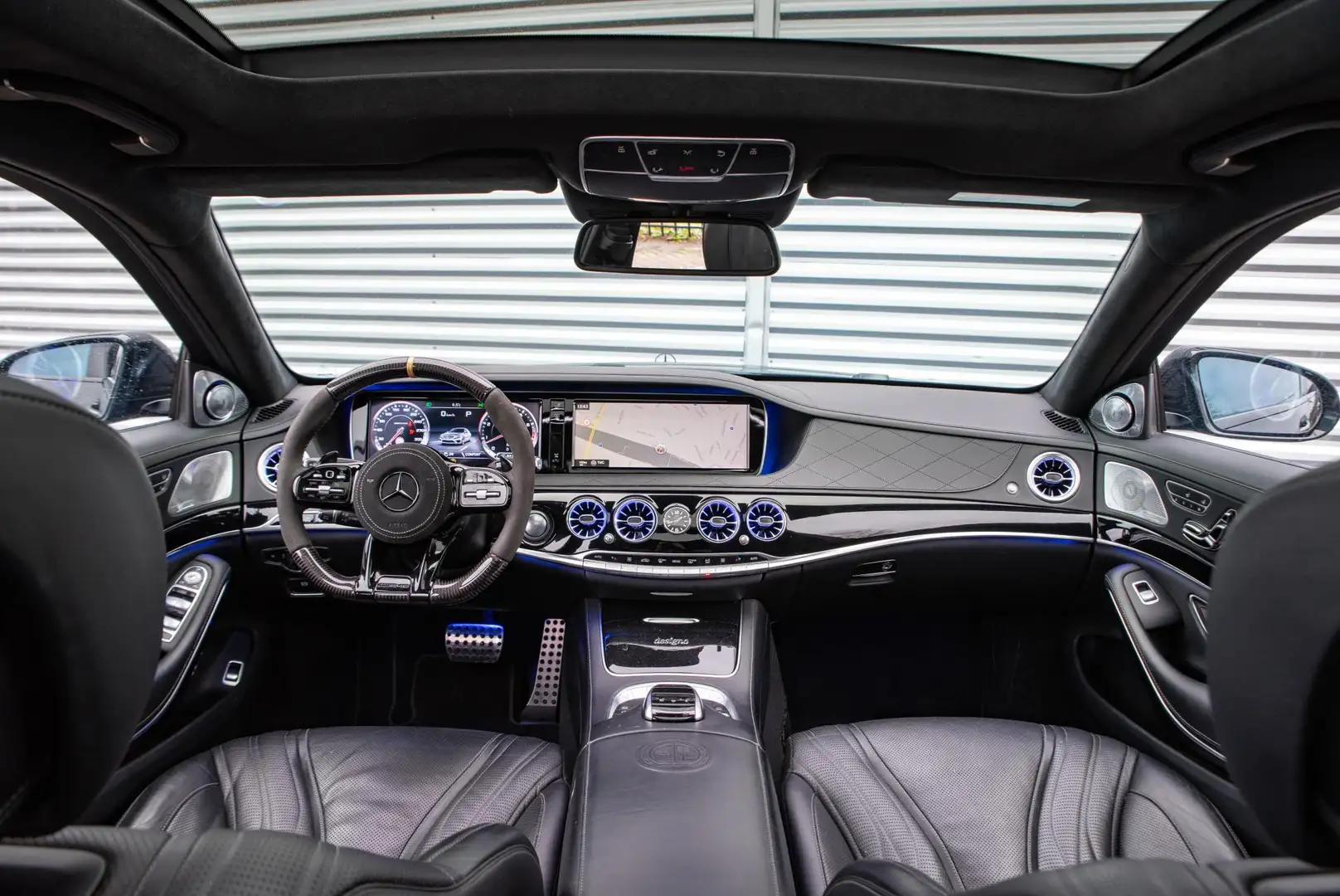 Mercedes-Benz S 63 AMG 4Matic Lang Mercedes-Benz S-klasse 63 AMG 4Matic L Zwart - 2