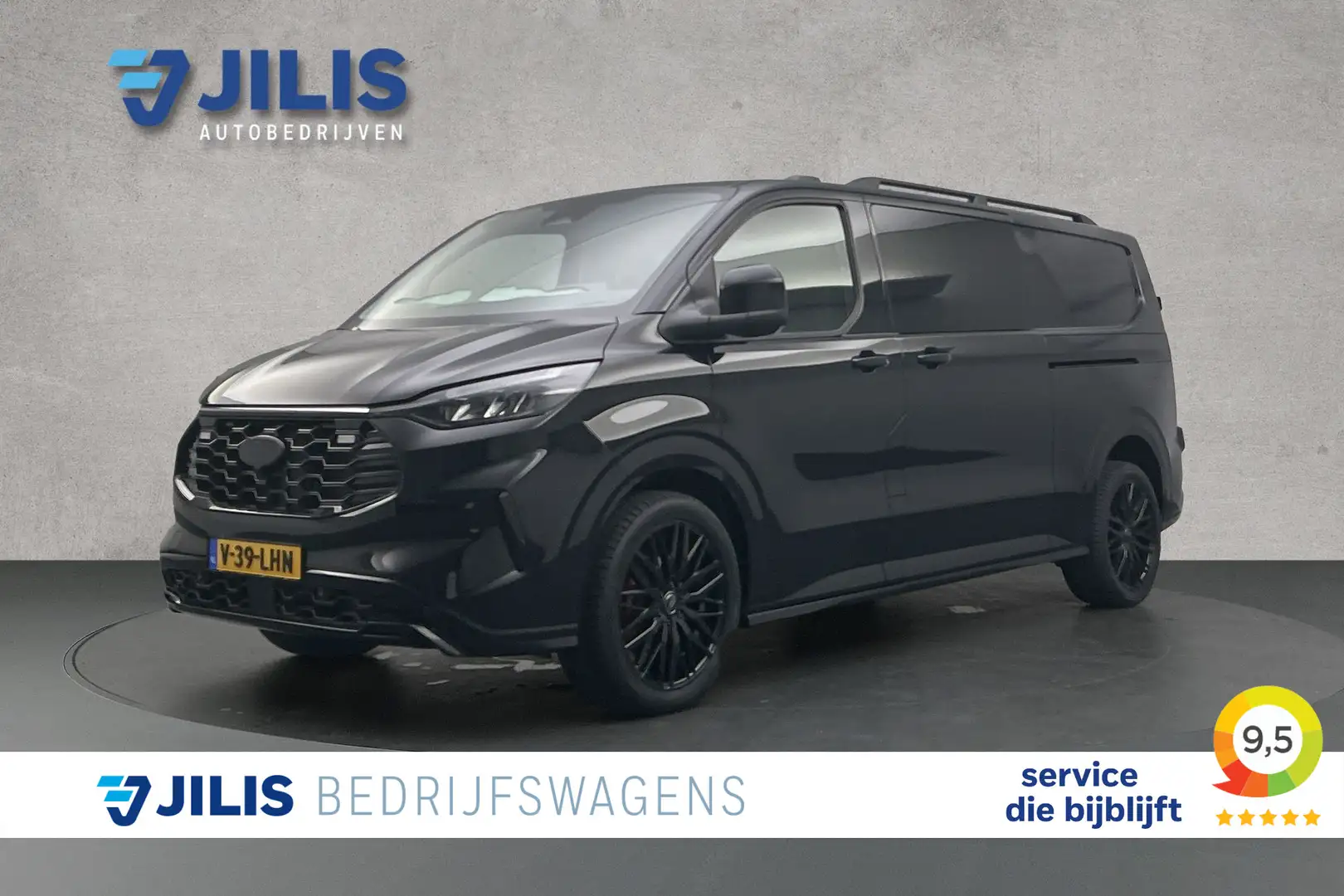 Ford Transit Custom 170PK L2 Sport Dubbel cabine | Raptor edition | 2x Czarny - 1