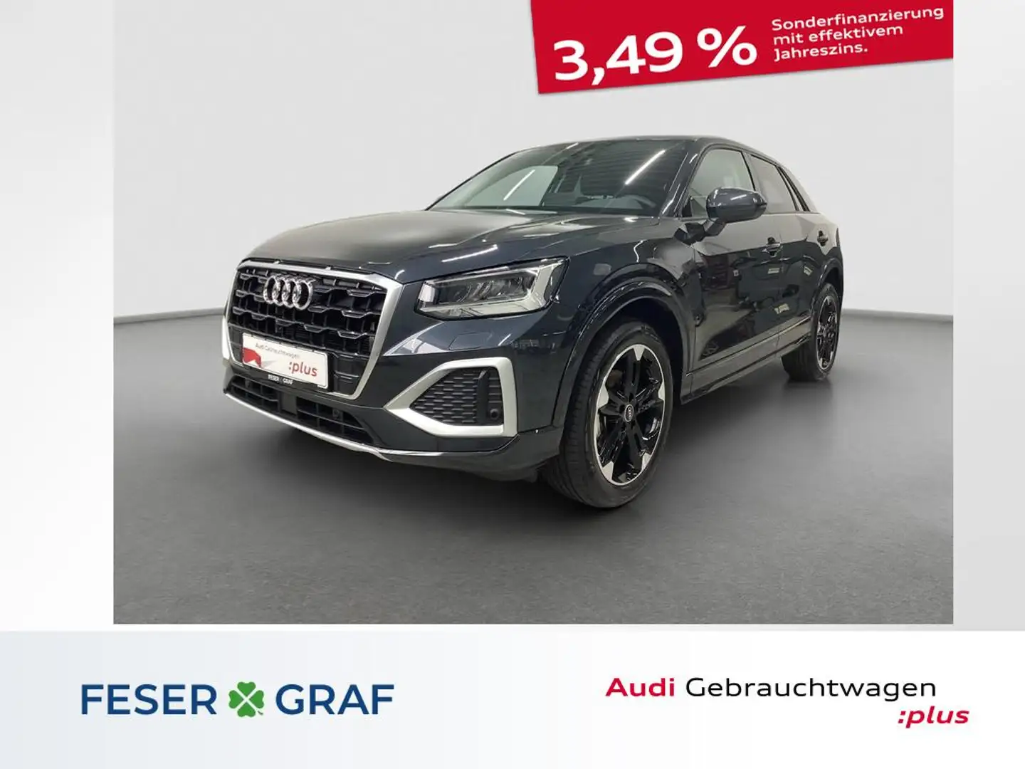 Audi Q2 Advanced 35 TFSI S tronic LED Navi RFK ACC Grau - 1