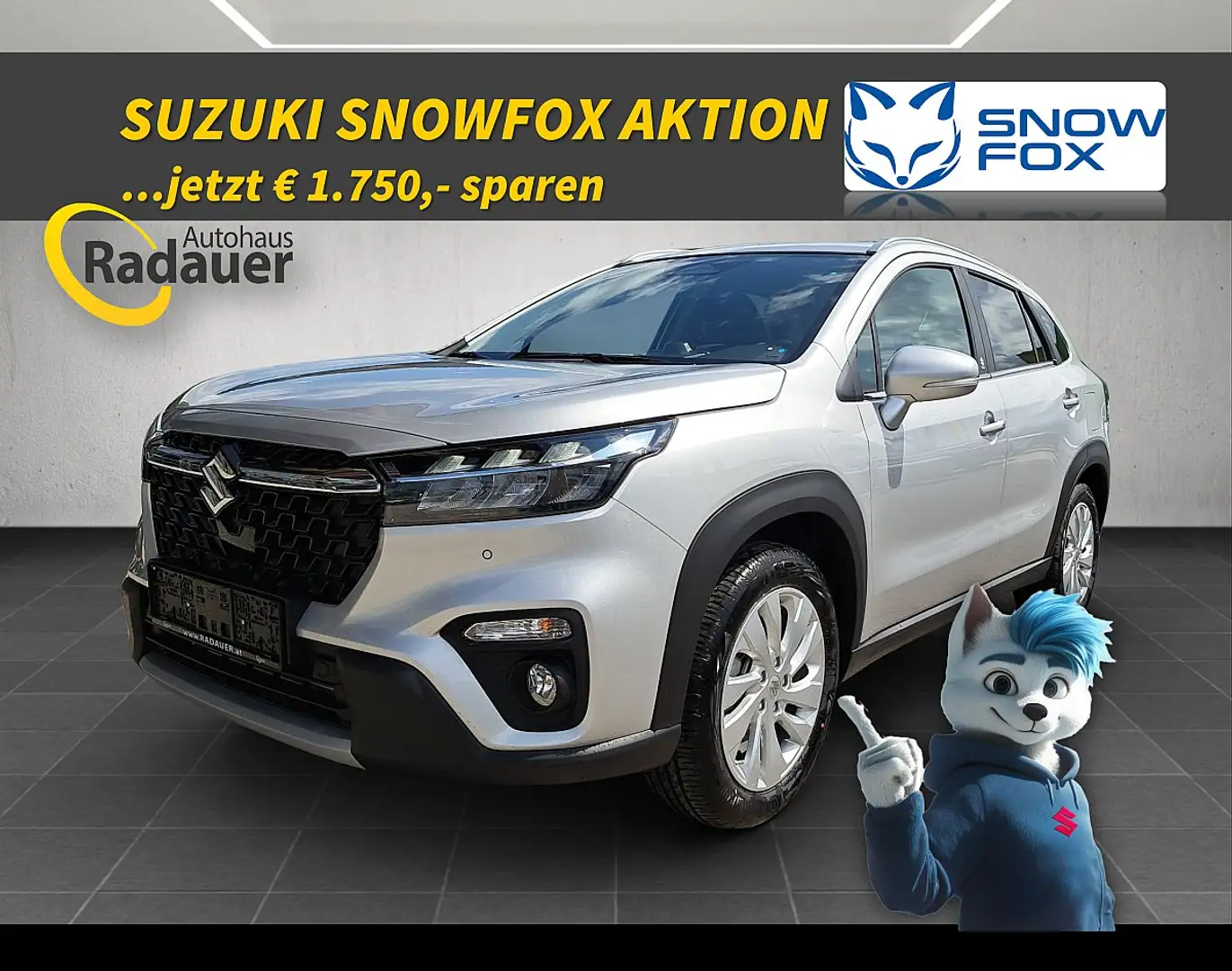 Suzuki S-Cross 1,4 Hybrid ALLGRIP shine Silber - 1