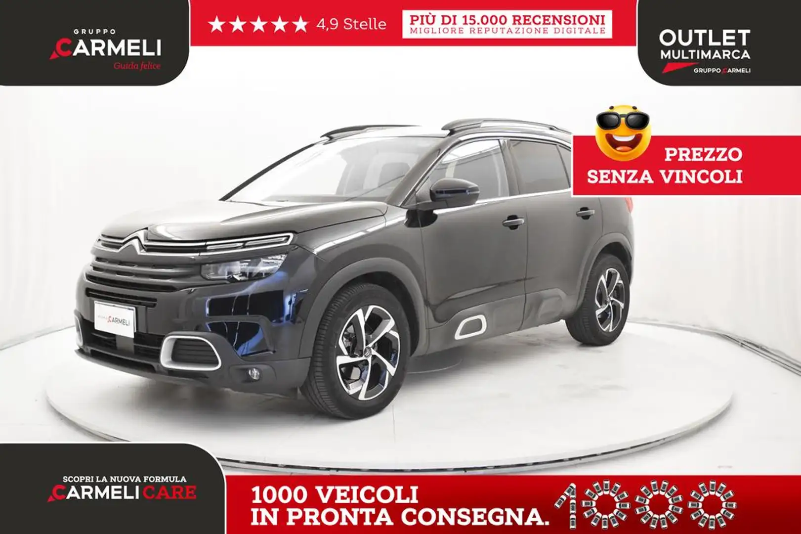 Citroen C5 Aircross 1.2 puretech Feel s&s 130cv Schwarz - 1