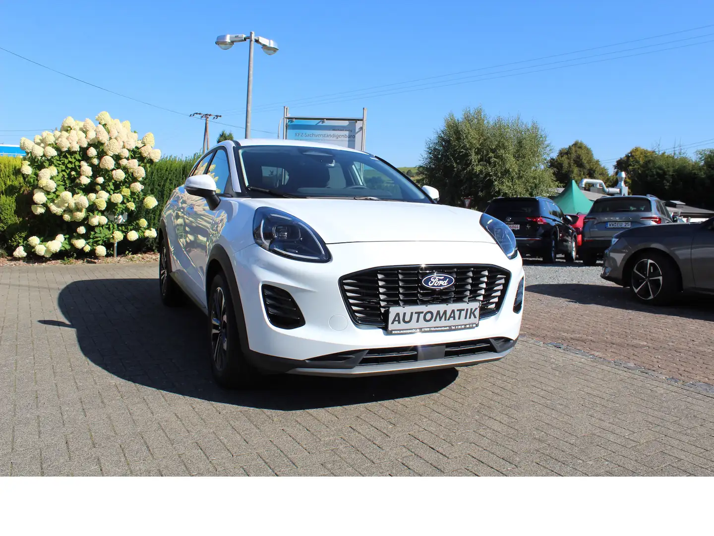 Ford Puma 1.0 EB Titanium LED/SHZ/NAV/KAM/PDC Blanc - 1