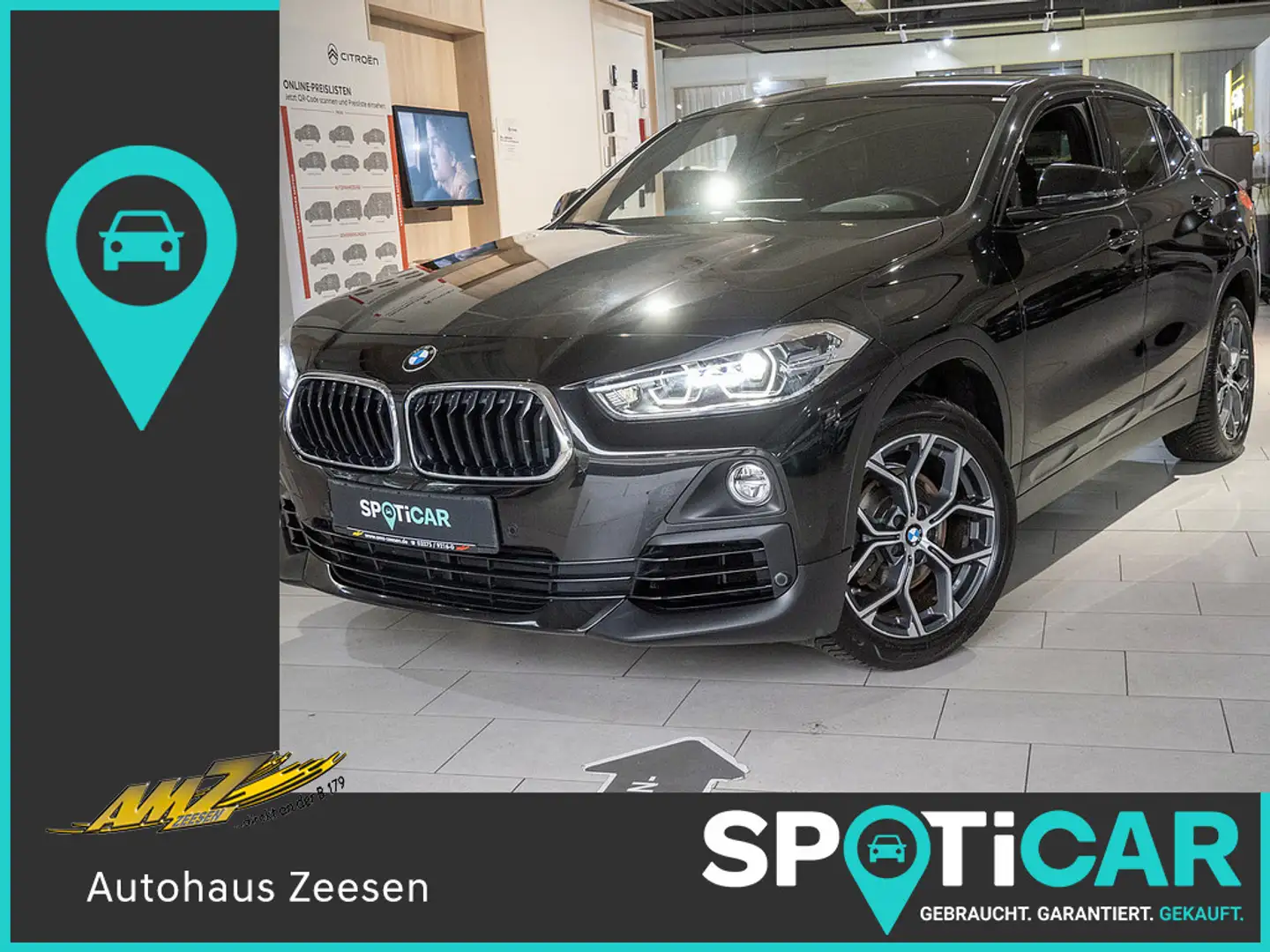 BMW X2 sDrive18i Advantage Plus LED PDC NAVI HUD - 1