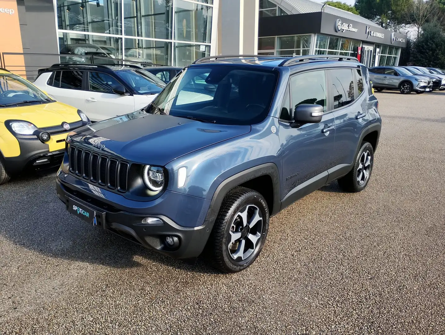 Jeep Renegade 2019 1.3 t4 phev Trailhawk 4xe at6 Blu/Azzurro - 1