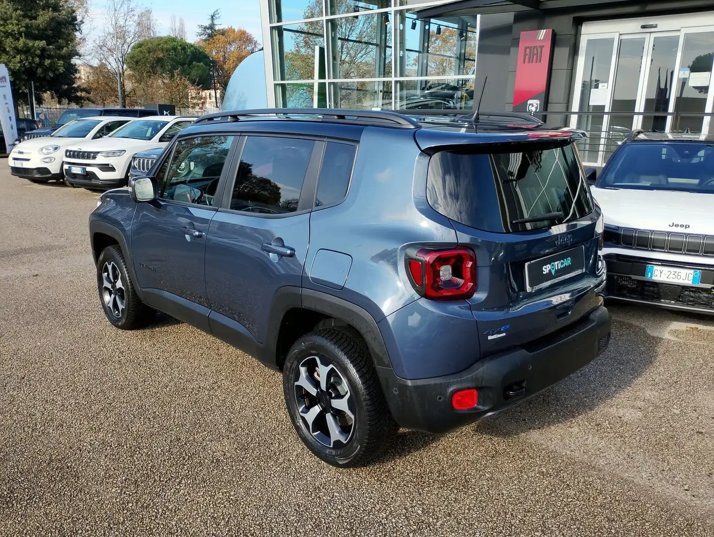 Jeep Renegade 2019 1.3 t4 phev Trailhawk 4xe at6 Blu/Azzurro - 2